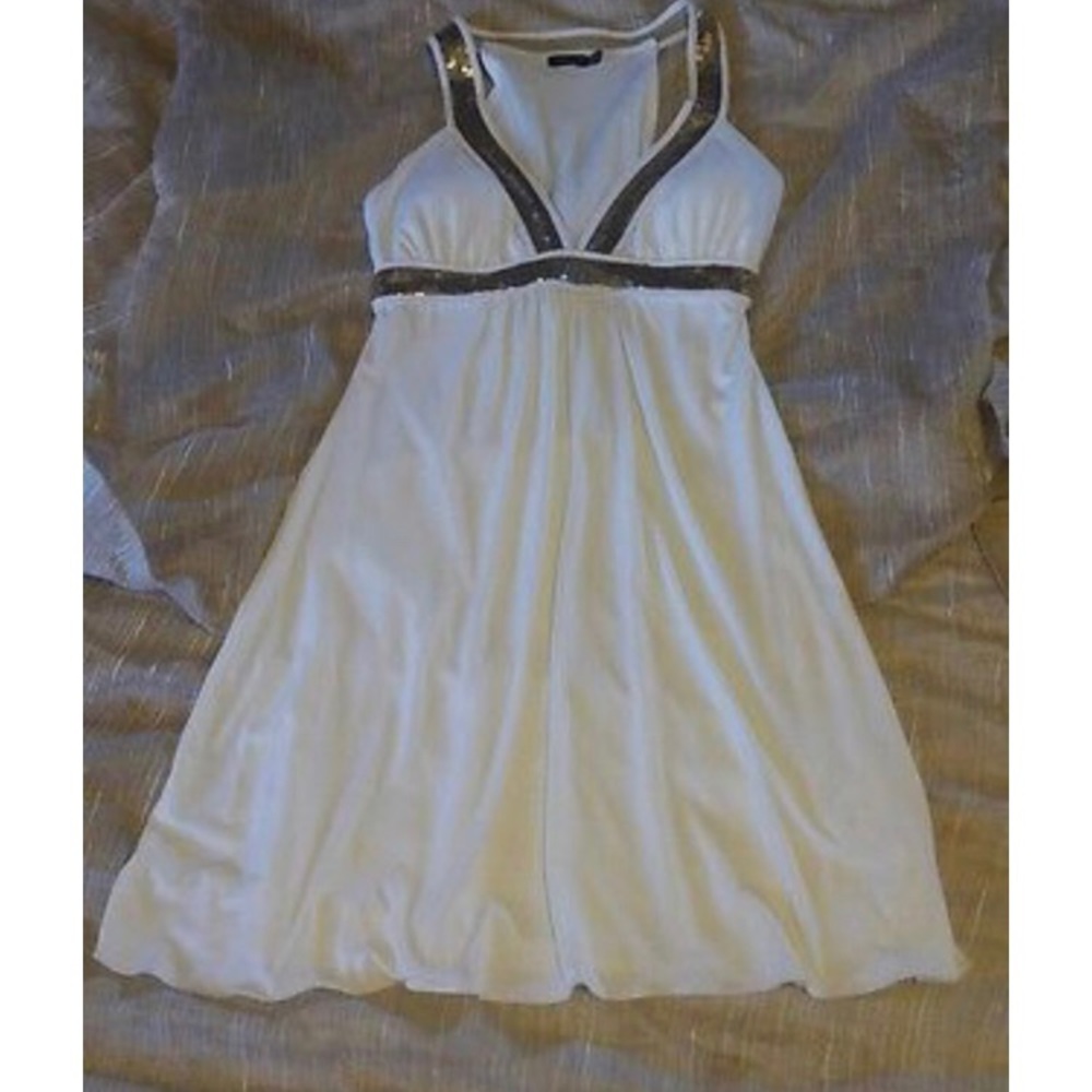 Empire Waist V-neck Graduation or Prom Dress